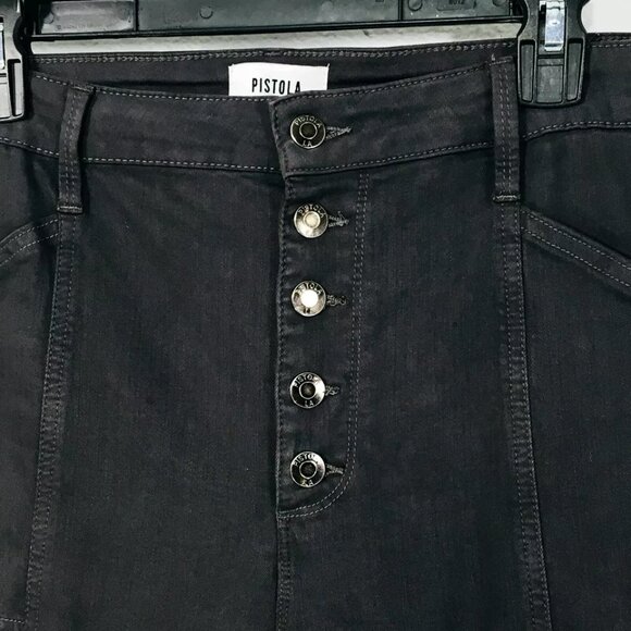 PISTOLA High Rise Button Fly Cargo Jean Women’s Size 32 - Picture 4 of 8